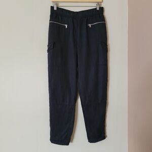 Aritzia Babaton Women's Raegan Lyocell Jogger Lounge Cargo Pants Size Medium